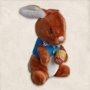 VTG R. Dakin Beatrix Potter Peter Cottontail Bunny Rabbit Plush Stuffed Animal